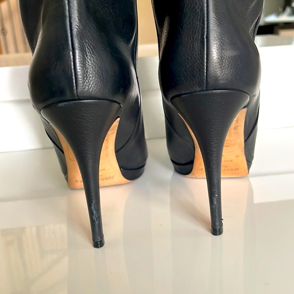 Jimmy Choo Gypsy Calf Leather Black boots - Picture 6 of 12